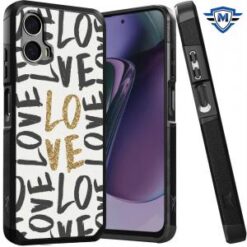 Motorola Moto G Stylus 5G 2024 Tough Strong MetKase Hybrid (Magnet Mount Friendly) Case Cover -