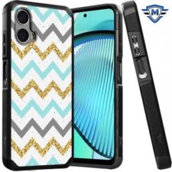 Motorola Moto G Power 5g 2024 Tough Strong MetKase Hybrid (Magnet Mount Friendly) Case Cover - Z