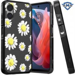 Motorola Moto G Play 2024 Tough Strong MetKase Hybrid (Magnet Mount Friendly) Case Cover - Chamo