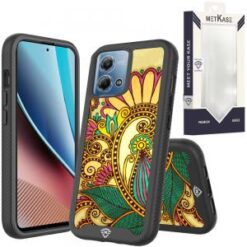 Motorola G Stylus 5G 2023 METKASE Premium Exotic Design Hybrid Case in Slide-Out Package - Antiq