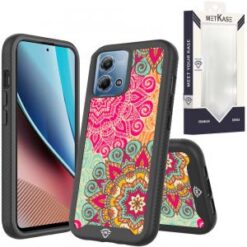 Motorola G Stylus 5G 2023 METKASE Premium Exotic Design Hybrid Case in Slide-Out Package - Manda
