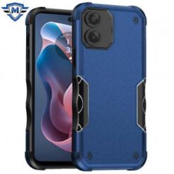 Motorola Moto G Play 2024 METKASE Exquisite Tough Shockproof Hybrid Case Cover in Premium Slide-