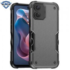 Motorola Moto G Play 2024 METKASE Exquisite Tough Shockproof Hybrid Case Cover in Premium Slide-