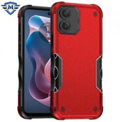 Motorola Moto G Play 2024 METKASE Exquisite Tough Shockproof Hybrid Case Cover in Premium Slide-