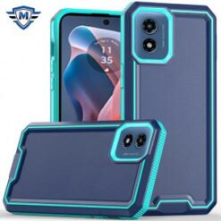 Motorola Moto G Play 2024 METKASE Rank Tough Strong Modern Fused Hybrid in Slide-Out Package - B