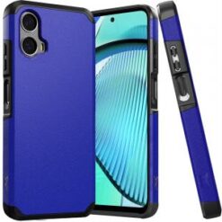 Motorola Moto G Power 5g 2024 Tough Strong Hybrid (Magnet Mount Friendly) Case Cover - Classic B