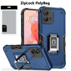 [PolyBag]  Motorola Moto G Stylus 5G 2024  OPTIMUM Magnetic Ring Stand Hybrid - Blue