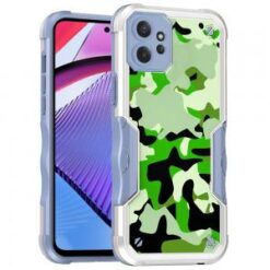 Motorola G POWER 5G (2023) Attractive Design Shockproof Hybrid Case Cover - C