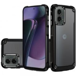 Motorola Moto G Stylus 5G 2024 Ultimate CaseX Transparent Hybrid Case with Metal Buttons And Cam