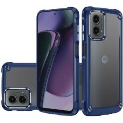 Motorola Moto G Stylus 5G 2024 Ultimate CaseX Transparent Hybrid Case with Metal Buttons And Cam