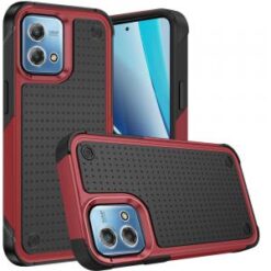Motorola G Stylus 5G (MultiCarrier 6.6" 16MP Camera) 2023 DOT Thick Beautiful Hybrid Case Cover
