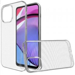 Motorola G POWER 5G (2023) Simple Basic Minimalistic Transparent Clear Thick TPU Case Cover - Cl