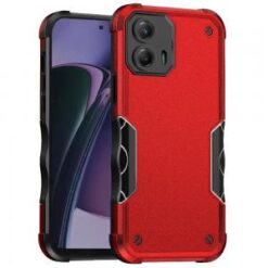 Motorola Moto G Stylus 5G 2024 Exquisite Tough Shockproof Hybrid Case Cover - Red