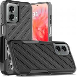 Motorola Moto G Stylus 5G 2024 Noble lined shockproof dual layer hybrid - Black/Grey