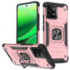 Motorola G Stylus 5G (MultiCarrier 6.6" 16MP Camera) 2023 Robust Magnetic Kickstand Hybrid Case
