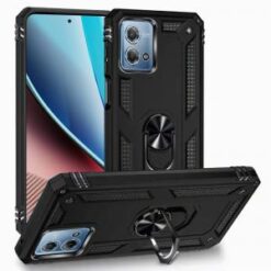 Motorola G Stylus 5G (MultiCarrier 6.6" 16MP Camera) 2023 Ring Magnetic Kickstand Hybrid Case Co
