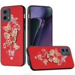 Motorola Moto G Stylus 5G 2024 SPLENDID Diamond Glitter Ornaments Engraving Case Cover - Garden