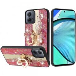 Motorola Moto G Power 5g 2024 SPLENDID Diamond Glitter Ornaments Engraving Case Cover - Enchante