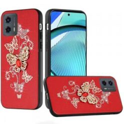 Motorola Moto G Power 5g 2024 SPLENDID Diamond Glitter Ornaments Engraving Case Cover - Garden B