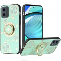 Motorola Moto G Power 5g 2024 SPLENDID Diamond Glitter Ornaments Engraving Case Cover - Good Luc