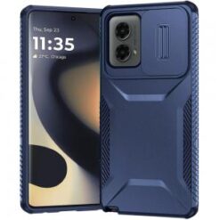 Motorola Edge 2024 Ultimate U Design Hybrid with Camera Window Covering - Dark Blue