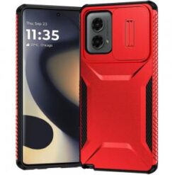 Motorola Edge 2024 Ultimate U Design Hybrid with Camera Window Covering - Red
