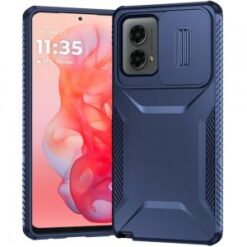 Motorola Moto G Stylus 5G 2024 Ultimate U Design Hybrid with Camera Window Covering - Dark Blue