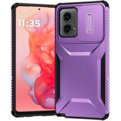 Motorola Moto G Stylus 5G 2024 Ultimate U Design Hybrid with Camera Window Covering - Purple