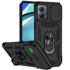 Motorola Moto G Power 5g 2024 Well Protective Magentic Ring Stand Camera Protective Cover Case -