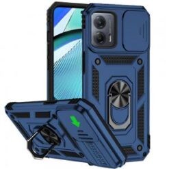 Motorola Moto G Power 5g 2024 Well Protective Magentic Ring Stand Camera Protective Cover Case -