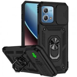 Motorola G Stylus 5G (MultiCarrier 6.6" 16MP Camera) 2023 Well Protective Magentic Ring Stand Ca