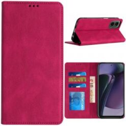 Motorola Moto G Stylus 5G 2024 Wallet Premium PU Vegan Leather ID Card Money Holder with Magneti