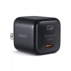 AUKEY Omnia II Mini 30W USB-C PD Charger with GaN Power Tech Black (LANE B RACK 1-  AUKEY#3)