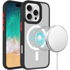 iPhone 16 Pro Max 6.9 inch Core [Magnetic Circle] Core [Magnetic Circle] Colorful Buttons Thick