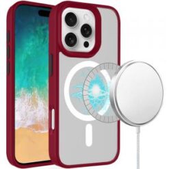iPhone 16 Pro Max 6.9 inch Core [Magnetic Circle] Core [Magnetic Circle] Colorful Buttons Thick