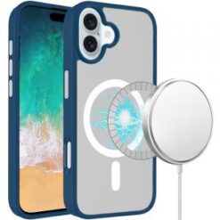 For iPhone 16 Plus 6.7 inch Core [Magnetic Circle] Core [Magnetic Circle] Colorful Buttons Thick 2mm