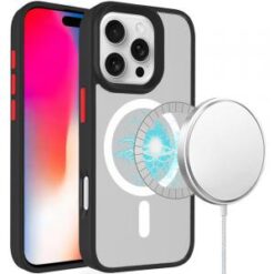 iPhone 16 Pro 6.3 inch Core [Magnetic Circle] Core [Magnetic Circle] Colorful Buttons Thick 2mm