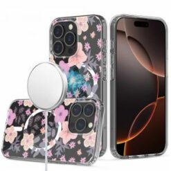 iPhone 16 Pro Max 6.9 inch Thick Hybrid Design Cover Case - J