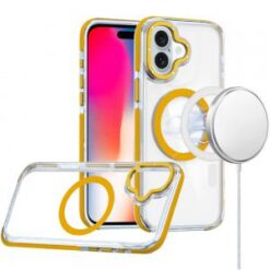 iPhone 16 6.1 inch Premium Circle [Magnetic Circle] KickKickstand - Light Purple