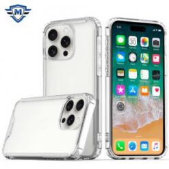 iPhone 16 Pro Max 6.9 inch METKASE Colored Shockproof Transparent Hard PC TPU Hybrid Case Cover