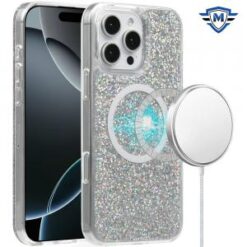 [METKASE]  iPhone 16 Pro 6.3 inch Magnetic Premium New Shockproof Hybrid - Blue