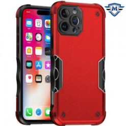 iPhone 16 Pro 6.3 inch METKASE Exquisite Tough Shockproof Hybrid Case Cover in Slide-Out Package