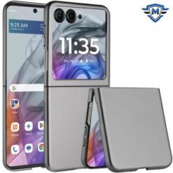 For Motorola Razr 2024 METKASE Flip Snap On Premium Matte Finish Case Cover in Slide-Out Package - G