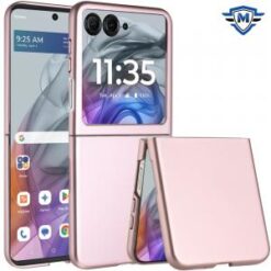 For Motorola Razr 2024 METKASE Flip Snap On Premium Matte Finish Case Cover in Slide-Out Package - R