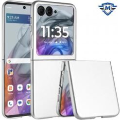 For Motorola Razr 2024 METKASE Flip Snap On Premium Matte Finish Case Cover in Slide-Out Package - S