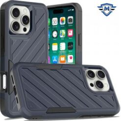iPhone 16 Pro Max 6.9 inch METKASE Noble lined shockproof dual layer hybrid in Slide-Out Package