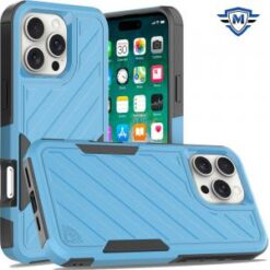 iPhone 16 Pro Max 6.9 inch METKASE Noble lined shockproof dual layer hybrid in Slide-Out Package