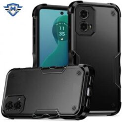 For Motorola Moto G 5G 2024 METKASE Exquisite Tough Shockproof Hybrid in Slide-Out Package - Black/B