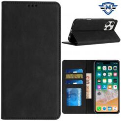 iPhone 16 Pro Max 6.9 inch METKASE Wallet PU Vegan Leather ID Card Money Holder with Magnetic Cl