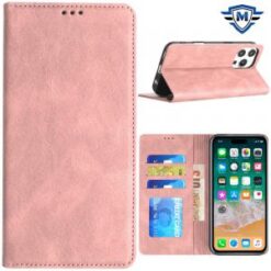 iPhone 16 Pro Max 6.9 inch METKASE Wallet Premium PU Vegan Leather ID Card Money Holder with Mag